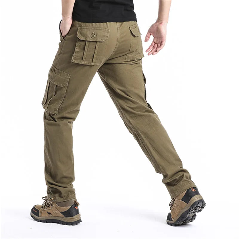 Pantalón Cargo Táctico Streetwear