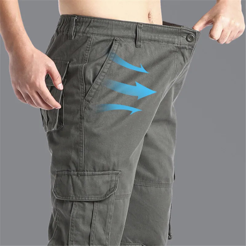 Pantalón Cargo Táctico Streetwear
