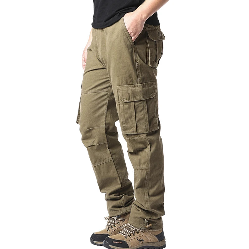 Pantalón Cargo Táctico Streetwear