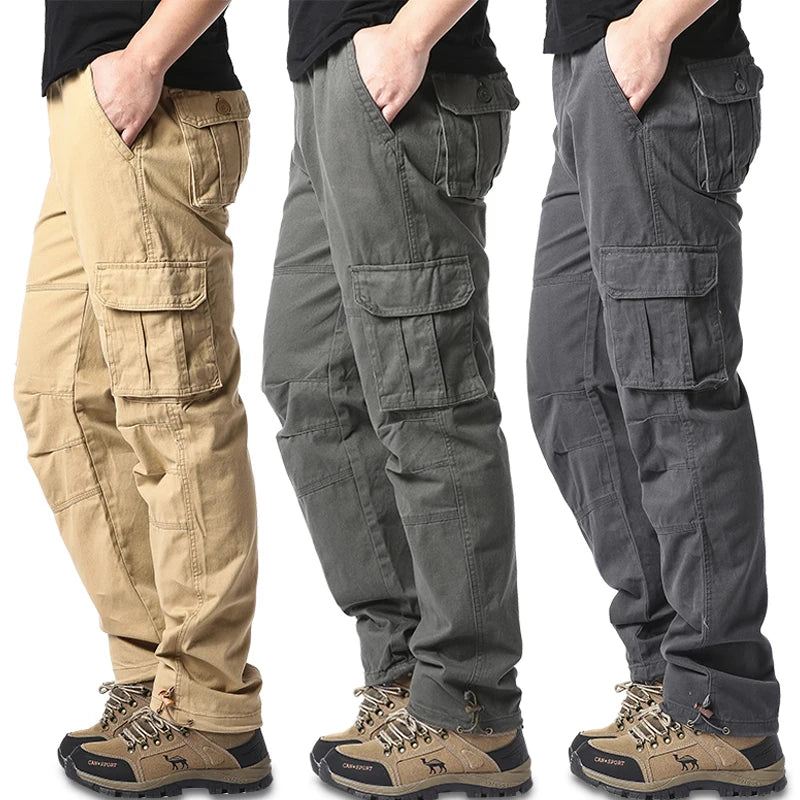 Pantalón Cargo Táctico Streetwear