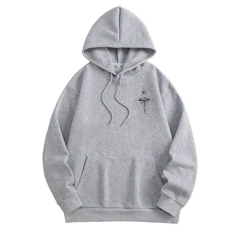 Sudadera Hoodie Brújula Vintage