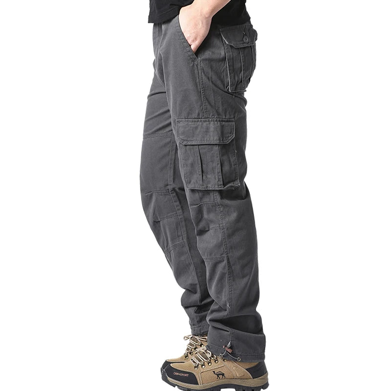 Pantalón Cargo Táctico Streetwear